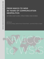 From Nwico to Wsis: Actors and Flows, Structures and Divides