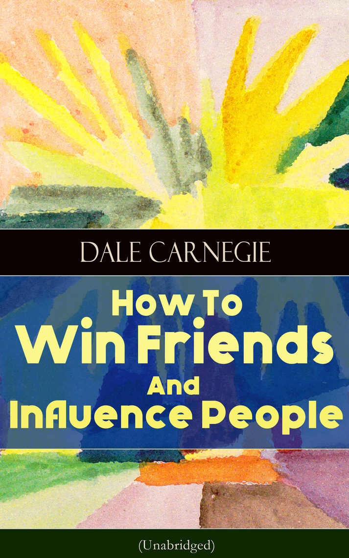 Dale Carnegie How To Win Friends And Influence Deutsch