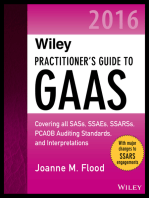 Wiley Practitioner's Guide to GAAS 2016: Covering all SASs, SSAEs, SSARSs, PCAOB Auditing Standards, and Interpretations