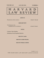 Harvard Law Review: Volume 129, Number 3 - January 2016