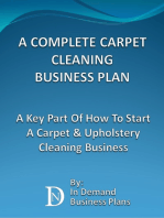 A Complete Carpet Cleaning Business Plan
