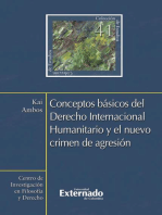 Conceptos básicos del Derecho Internacional Humanitario y el nuevo crimen de agresión
