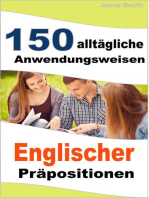 150 alltägliche Anwendungsweisen Englischer Präpositionen: 150 alltägliche Anwendungsweisen Englischer Präpositionen, #1