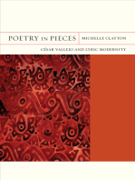 Poetry in Pieces: César Vallejo and Lyric Modernity