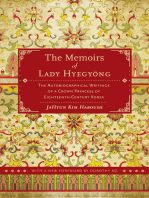 The Memoirs of Lady Hyegyong: The Autobiographical Writings of a Crown Princess of Eighteenth-Century Korea