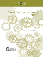 Ciclo de la calidad PHVA