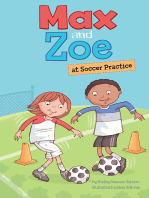 Max and Zoe at Soccer Practice