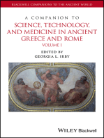 A Companion to Science, Technology, and Medicine in Ancient Greece and Rome