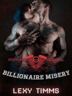 Billionaire Misery: Fortune Riders MC Series, #3