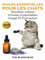 Huiles essentielles pour les chats : recettes à base d’huiles essentielles, usage et précaution