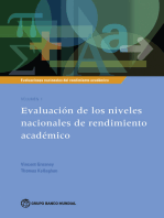 Evaluaciones nacionales del rendimiento académico Volumen 1: Evaluación de los niveles nacionales de rendimiento académico