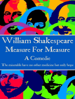 Measure For Measure: "The miserable have no other medicine but only hope"