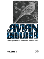 Avian Biology: Volume I