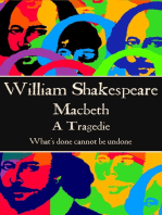 Macbeth: “What's done cannot be undone.”