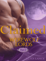 Claimed (Werewolf Lords - Part 2)