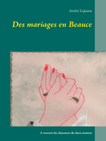 Des mariages en Beauce