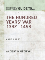 The Hundred Years’ War: 1337–1453