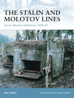 The Stalin and Molotov Lines: Soviet Western Defences 1928–41
