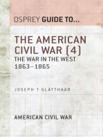 The American Civil War (4): The war in the West 1863–1865