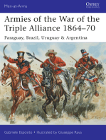 Armies of the War of the Triple Alliance 1864–70: Paraguay, Brazil, Uruguay & Argentina