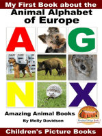 My First Book about the Animal Alphabet of Europe