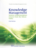 Knowledge Management: Systems Implementation: Lessons from the Silicon Valley