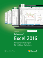 Microsoft Excel 2016 (Microsoft Press): Einfache Anleitungen für wichtige Aufgaben