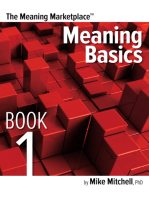Meaning Marketplace Book 1: Meaning Basics