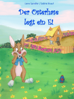 Der Osterhase legt ein Ei