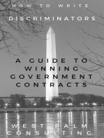 How to Write Discriminators: A Guide to Winning Government Contracts