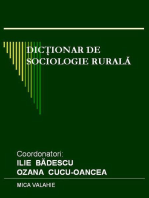 Dicționar de sociologie rurală