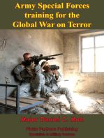 Army Special Forces Training For The Global War On Terror