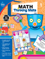 Math Thinking Mats, Grade 1