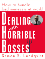 Dealing With Horrible Bosses: How To Handle Bad Managers at Work!