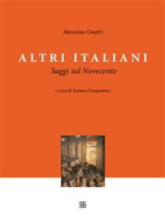Altri Italiani, Saggi sul Novecento