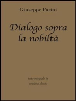Dialogo sopra la nobiltà di Giuseppe Parini in ebook