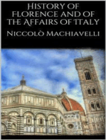 History of Florence and of the Affairs of Italy