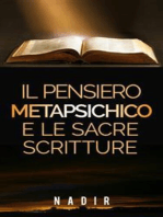 Il pensiero metapsichico e le Sacre Scritture