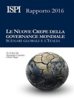 Le nuove crepe della governance mondiale: Scenari globali e l'Italia. Rapporto ISPI 2016