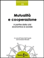 Mutualità e cooperazione: A partire dalla crisi economica e sociale