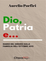 Dio, patria e...: Diario del Sinodo sulla Famiglia dell'Ottobre 2015