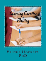 Learning Creative Writing