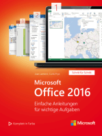 Microsoft Office 2016 (Microsoft Press): Einfache Anleitungen für wichtige Aufgaben