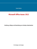 Microsoft Office Access 2013 - Desktop Grundlagen