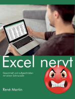 Excel nervt: Gesammelt und aufgeschrieben mit einem Schmunzeln