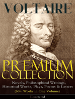 VOLTAIRE - Premium Collection: Novels, Philosophical Writings, Historical Works, Plays, Poems & Letters (60+ Works in One Volume) - Illustrated: Candide, A Philosophical Dictionary, A Treatise on Toleration, Plato's Dream, The Princess of Babylon, Zadig, The Huron, Socrates, The Sage and the Atheist, Dialogues, Oedipus, Caesar…
