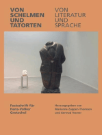 Von Schelmen und Tatorten Von Literatur und Sprache: Festschrift f�r Hans-Volker Gretschel