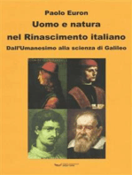Uomo e natura nel Rinascimento italiano. Dall'Umanesimo alla scienza di Galileo
