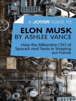 A Joosr Guide to... Elon Musk by Ashlee Vance: How the Billionaire CEO of SpaceX and Tesla is Shaping our Future