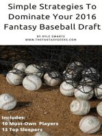Simple Strategies to Dominate Your 2016 Fantasy Baseball Draft